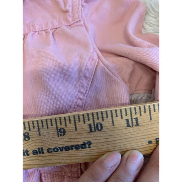 Vintage Old Navy Toddler Girls Jean Denim Jacket Pink Size 12-18 M - Picture 10 of 10